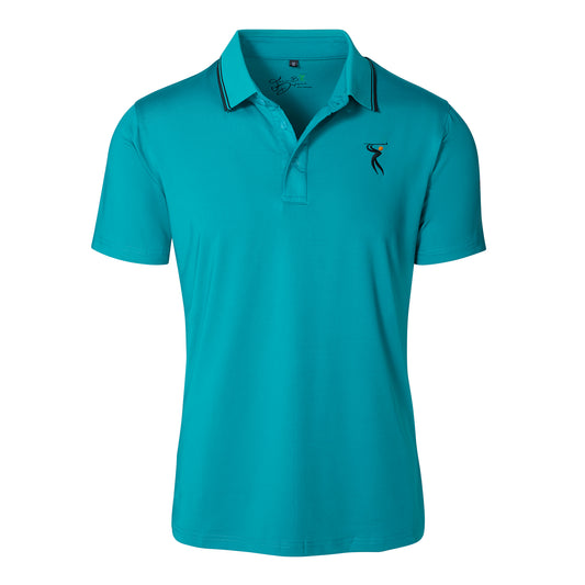 MEN GOLF SHIRT 7255 GREEN