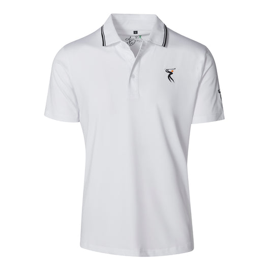 MEN GOLF SHIRT 7255 WHITE