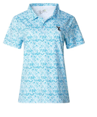 WOMEN GOLF SHIRT 7310BLUE